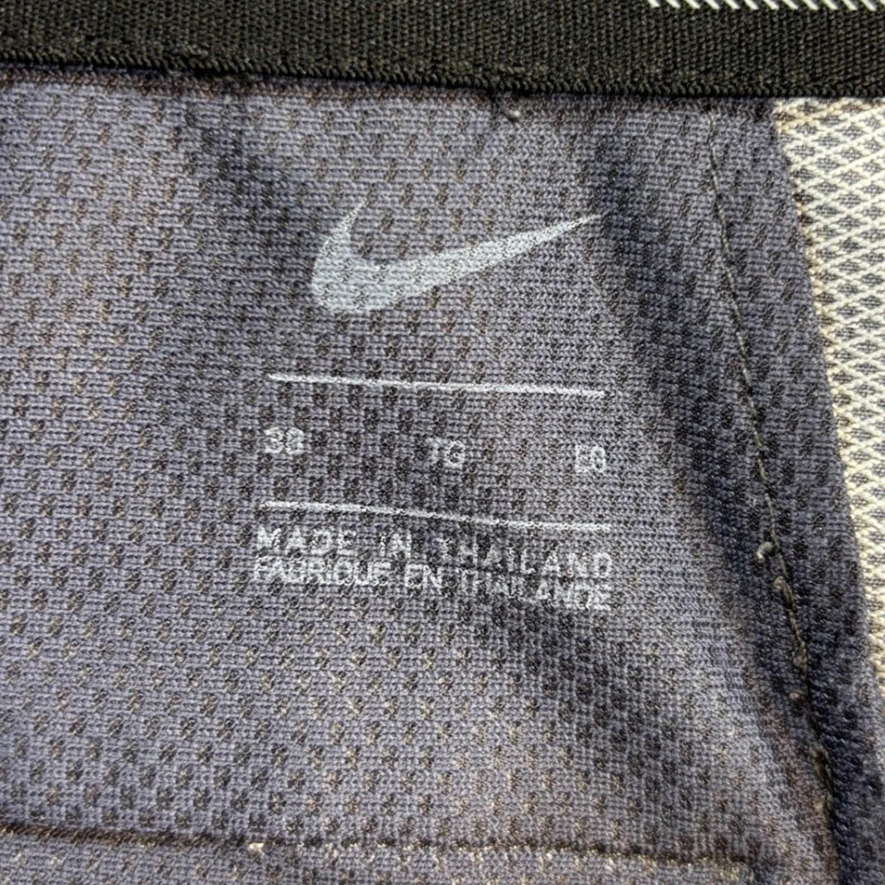 Nike Golf Shorts Mens 38 Blue Grey AJ5495-015 Dri-FIT Flat Front Athletic Casual